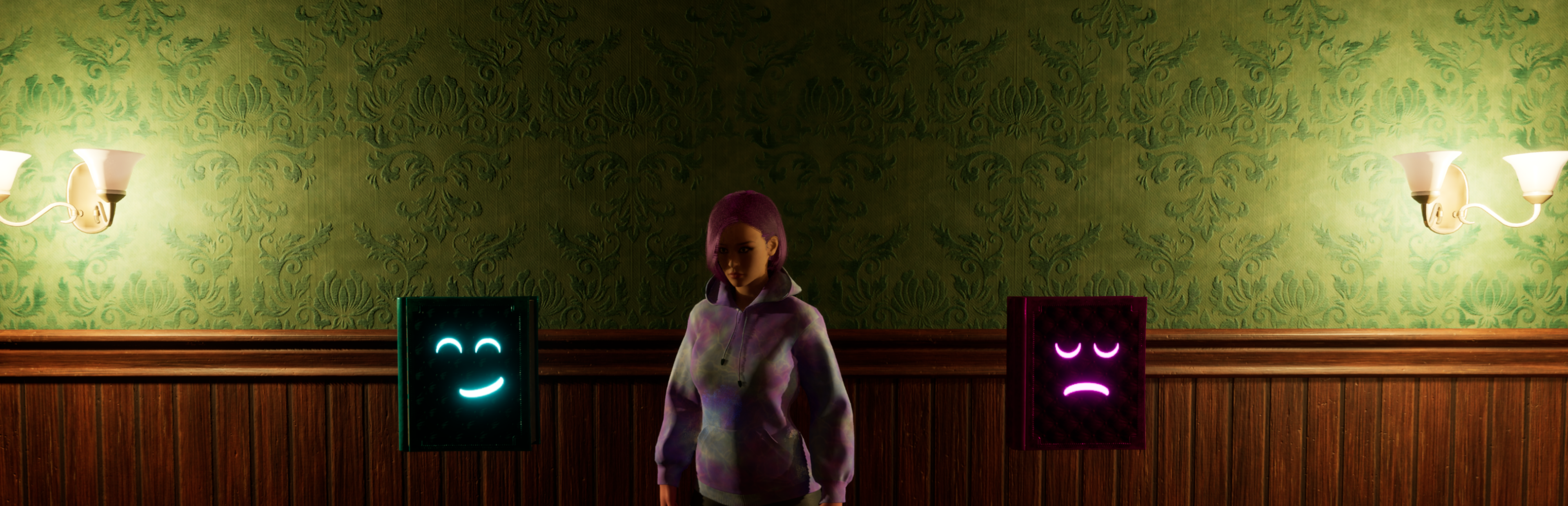 The Haunted Loop Background